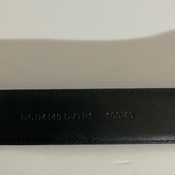 Versace Medusa leather belt size 100 cm made in Italy - Picture 7 of 7